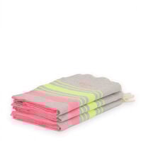 Fouta Ibiza Gris Rosa Fouta Ibiza Gris Rosa 2